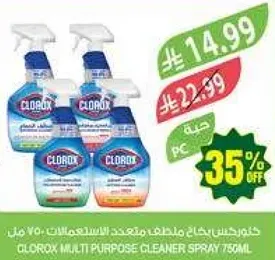 كلوركس منظف متعدد الاستخدامات 750 مل