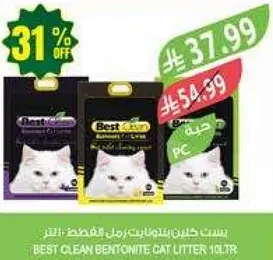 بيست كلين بنتونيت رمل القطط 10 لتر
