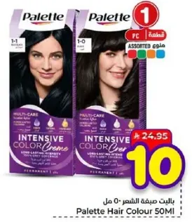 باليت صبغه الشعر 50 مل