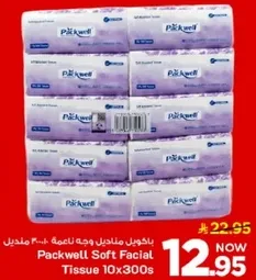 باكويل مناديل وجه ناعمه 10×300