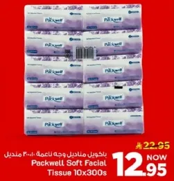 باكويل مناديل وجه ناعمه 10×300