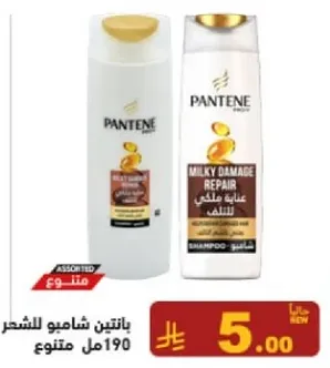 بانتين شامبو للشعر 190مل متنوع.