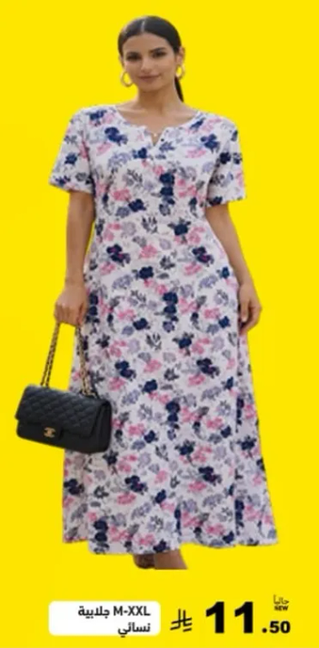 فستان مزخرف جميل متوفر بمقاسات M-XXL.