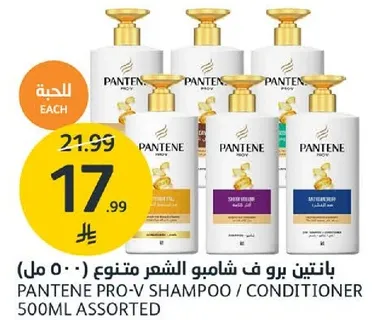 بانتين برو في شامبو الشعر متنوع (500 مل)