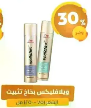 ويلفليكس بخاخ تثبيت الشعر (75-250 مل)