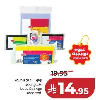 اسفنج تنظيف متنوع.