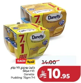 دانيتي بودينج 75 جرام 7+1