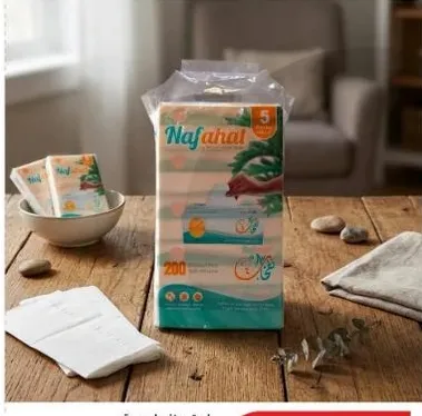 مناديل نفاها الناعمه والماصه، مثاليه للاستخدام اليومي.