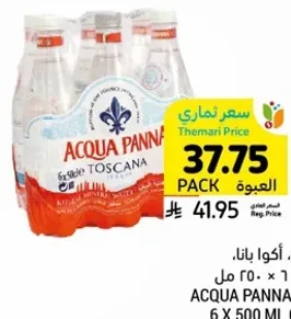 ACQUA PANNA 6 X 500 ML