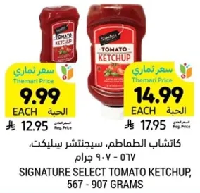 كاتشاب الطماطم، سيجنيتشر سيلكت، 567 - 907 جرام