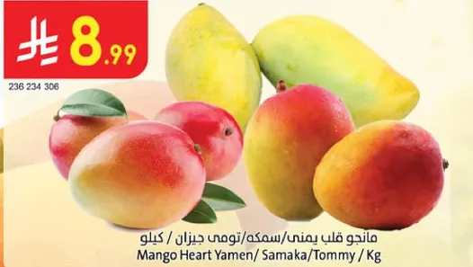 مانجو قلب يمني / سمكه / تومي / كيلو