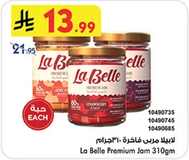 La Belle Premium Jam 310gm