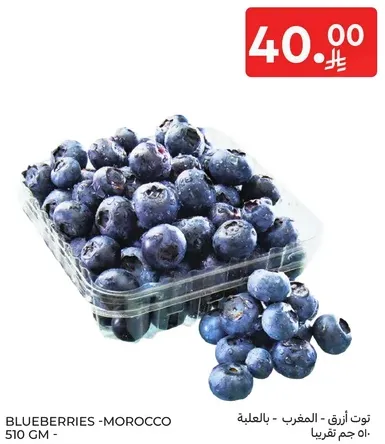 توت ازرق - المغرب 510 جرام.