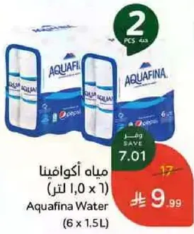 مياه اكوافينا (6 × 1.5 لتر)