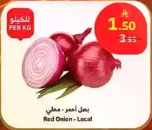 بصل احمر - محلي