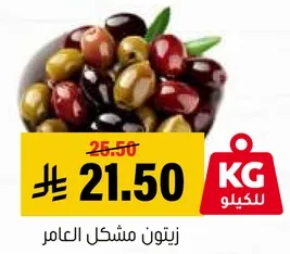 زيتون مشكل العام