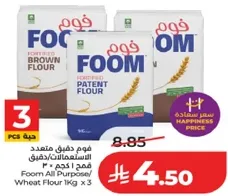 فوم دقيق متعدد الاستعمالات/خشن 3 كجم