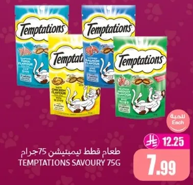 طعام قطط تيمبتيشن 75 جرام