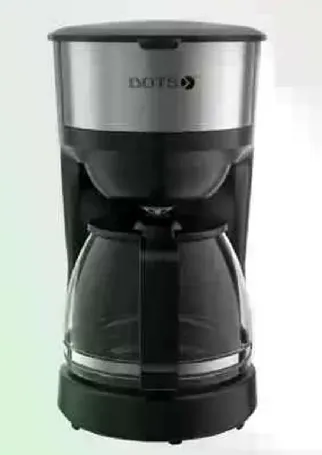 صانعه قهوه مع ابريق زجاجي لتحضير القهوه الطازجه.