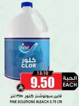 Fine Solutions Bleach 3.75 L