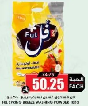 فل مسحوق غسيل نسيم الربيع 10 كيلو