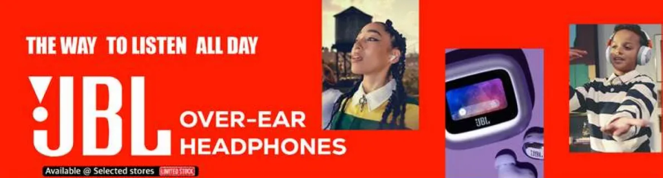 سماعات JBL فوق الاذن