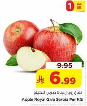 تفاح رويال جالا صربيا للكيلو