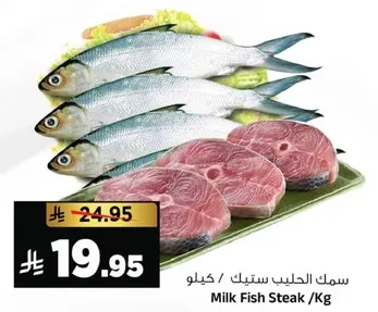 سمك الحليب ستيك /كيلو