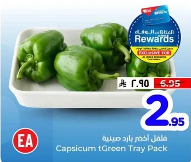 فلفل اخضر بارد صينيه