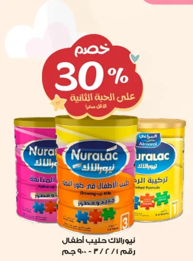 حليب نيرولاك للاطفال، مناسب للنمو والتطور.