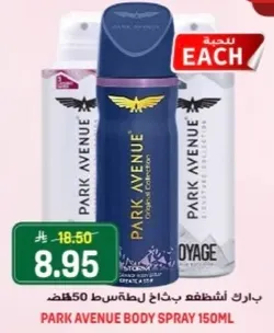 بخاخ الجسم بارك افينيو 150 مل