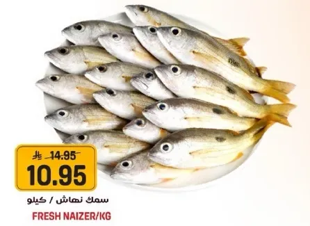 Fresh Naizer fish sold by the kilogram.