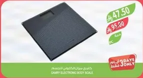 Camry electronic body scale.