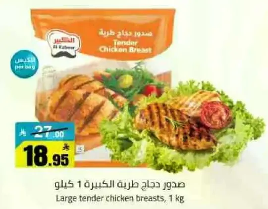 Large tender chicken breasts, 1 kg