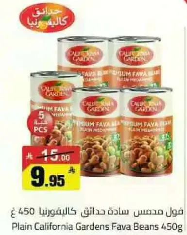 Plain Califfornia Gardens Fava Beans 450g