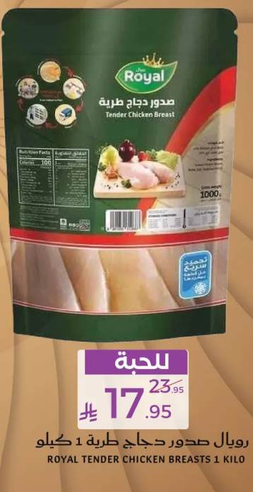 Royal Tender Chicken Breasts 1 Kilo