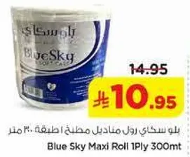 بلو سكاي رول مناديل مطبخ 300 متر