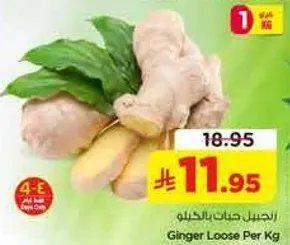 زنجبيل حبه بالكيلو