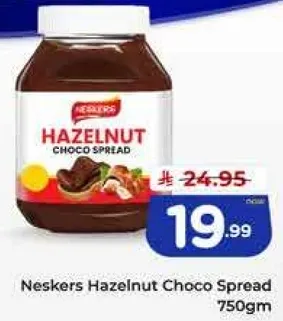 Neskers Hazelnut Choco Spread 750gm