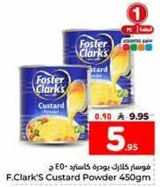 F. Clark's Custard Powder 450g