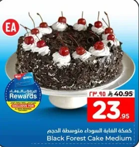 كيكه الفايده السوداء متوسطه الحجم