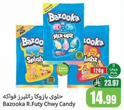 Bazooka R.Futy Chwy Candy