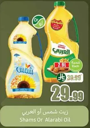 زيت شمس او العربي