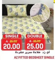 AZ Fitted Bedsheet Single
