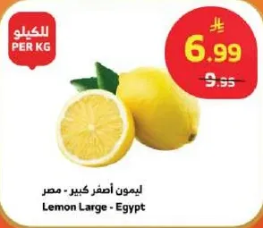 ليمون اصفر كبير - مصر.