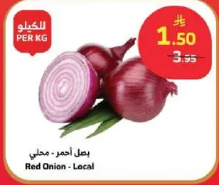 بصل احمر - محلي