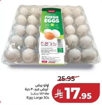 بيض كبير 30 حبه