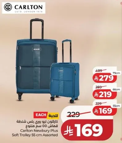 عربه كارتون نيو بوري بلست شنته مقاس 55 سم متنوع