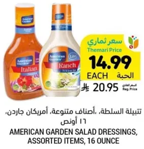 تتبيله السلطه، اصناف متنوعه، امريكان جاردن، 11 اونص