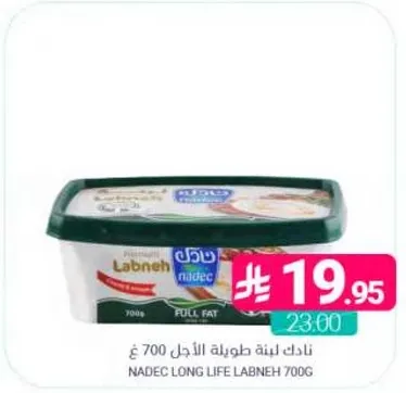Nadec Long Life Labneh 700g